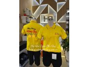 IN ÁO ĐỒNG PHỤC MÀU VÀNG