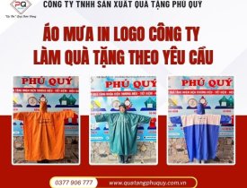 ÁO MƯA IN LOGO CÔNG TY THEO YÊU CẦU GIÁ RẺ TẬN XƯỞNG