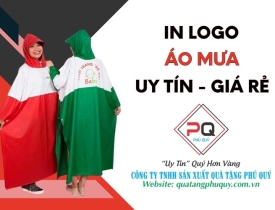 NHỮNG TIÊU CHÍ CHỌN ĐỊA CHỈ IN LOGO ÁO MƯA GIÁ RẺ