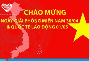 Tri ân khách hàng CHÀO MỪNG NGÀY GIẢI PHÓNG MIỀN NAM 30/4 & 1/5 QUỐC TẾ LAO ĐỘNG