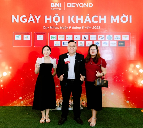 ĐỒNG HÀNH CÙNG KẾT NỐI - PHÚ QUÝ THAM GIA NGÀY HỘI KHÁCH MỜI BNI CRYSTAL